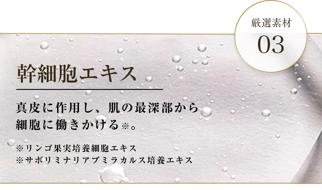 幹細胞エキス