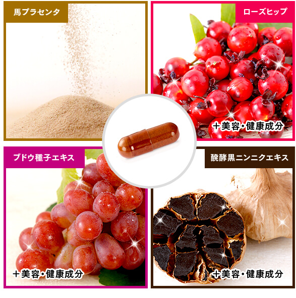 馬プラセンタ＋美容・健康成分