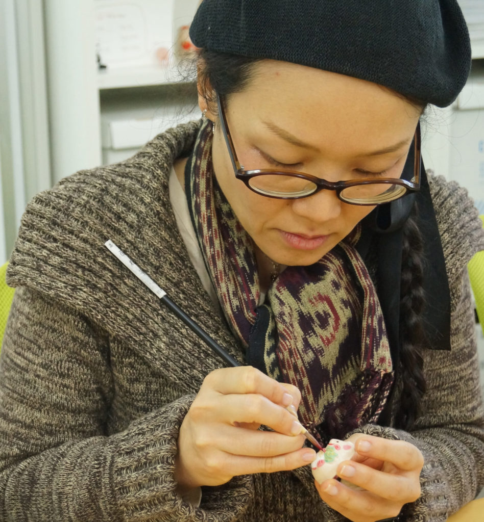博多人形師 鶴田かなこさん