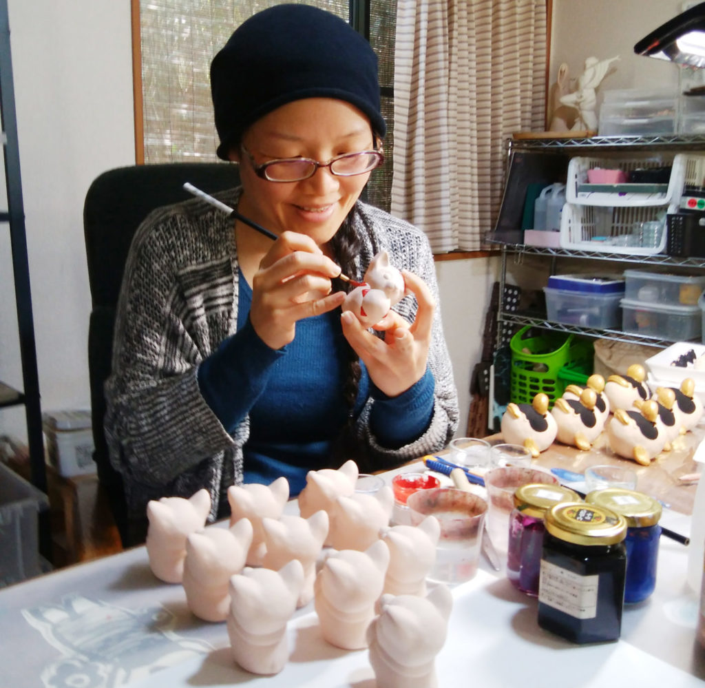 博多人形師 鶴田かなこさん