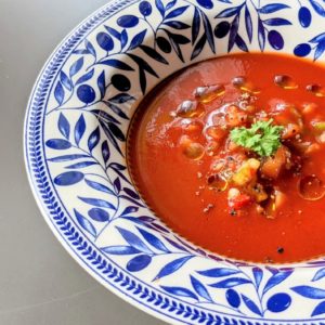 冷製トマトのスープ