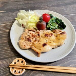 塩レモン麹のグリルチキン